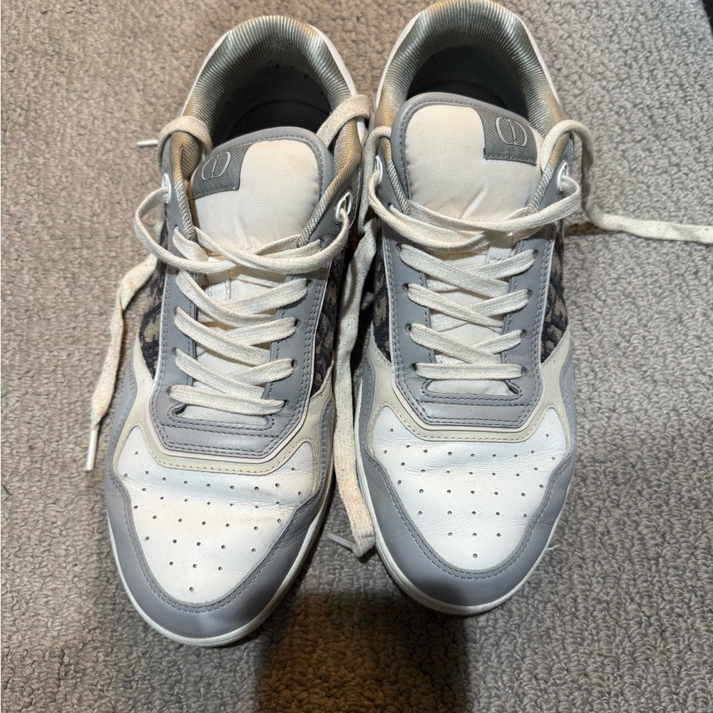 Dior White and Gray Men's Sneakers